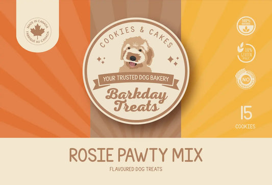 Biscuits pour chiens assortis - Rosie’s Pawty Mix