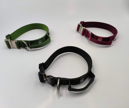 1.5" Tactical Collar with Handle - Cactus Green