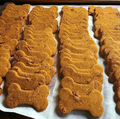 Peanut Butter and Bacon Dog Cookies 🥜🥓🐾