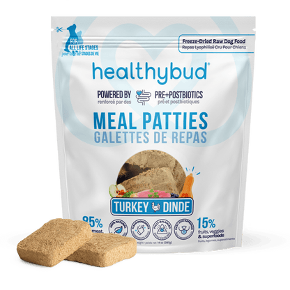 Repas pour chien - Pâté à la dinde