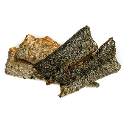 Gâteries à mâcher - Lanières de peau de saumon - 85g